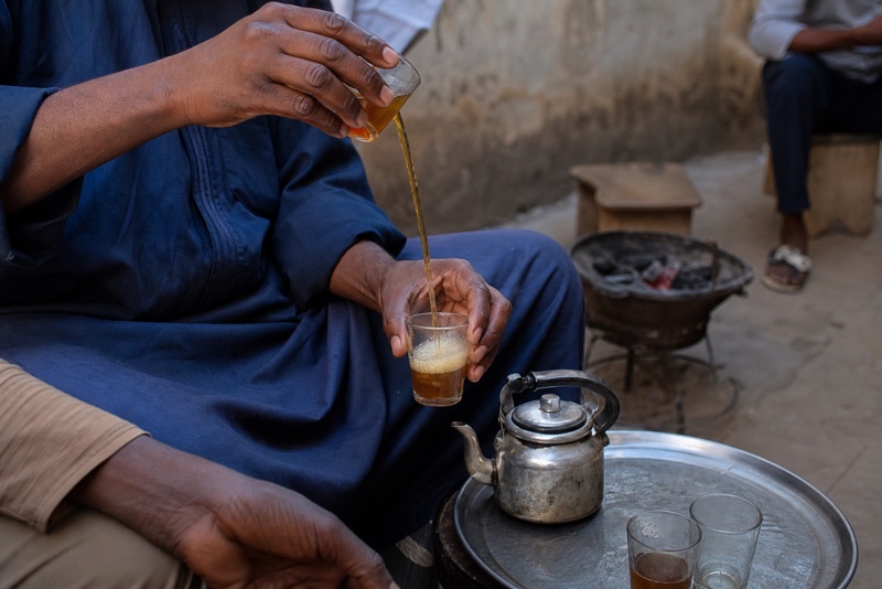 Tea trade in Senegal