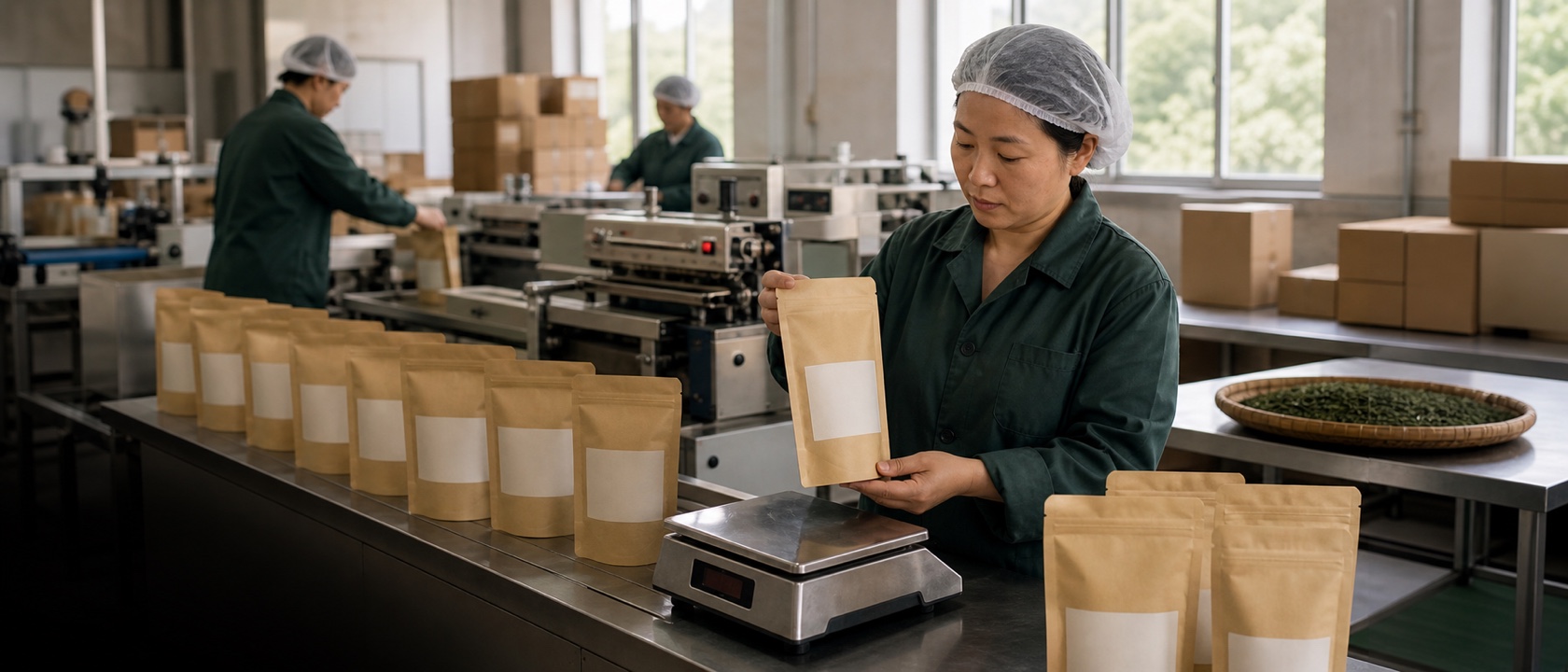 Private Label & Packing in production